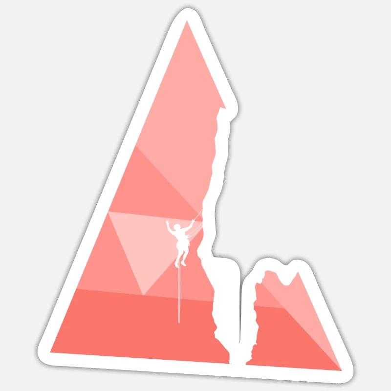Escalade sur corde Alpinisme Escalade Sticker taille S (10 x 10 cm)