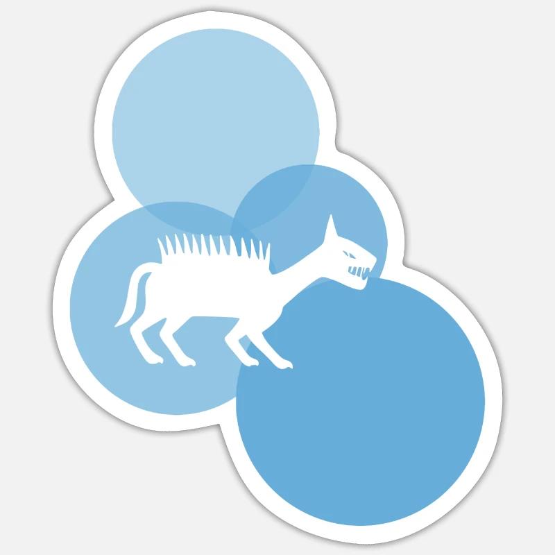 Sticker Größe S (10 x 10 cm) - 