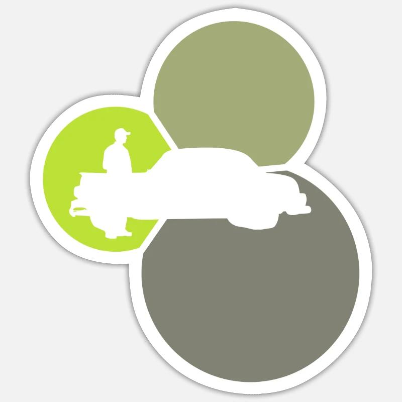 Workshop Mechanic Mechanic - Sticker size S (10 x 10 cm) - white matte