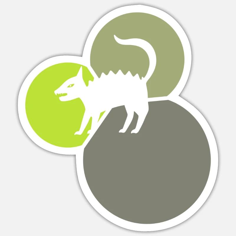 Mythical Unicorn Cryptozoology Sticker size S (10 x 10 cm)