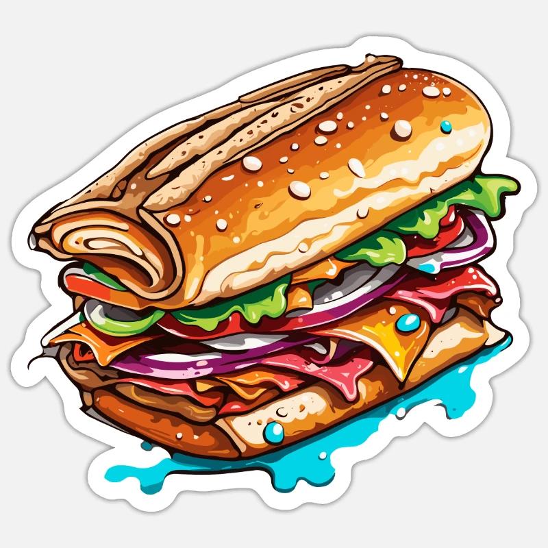Sticker taille S (10 x 10 cm) -