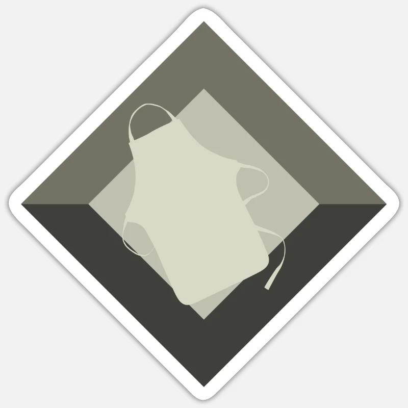 Baking Bakery Cupcake Sticker size S (10 x 10 cm)