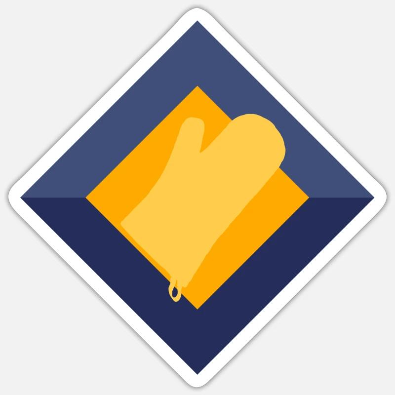 Backwaren Backwaren Cupcake Sticker Größe S (10 x 10 cm)