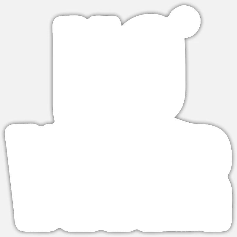 No war - Sticker size S (10 x 10 cm) - white matte