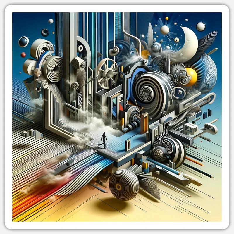 Sticker Größe S (10 x 10 cm) - 