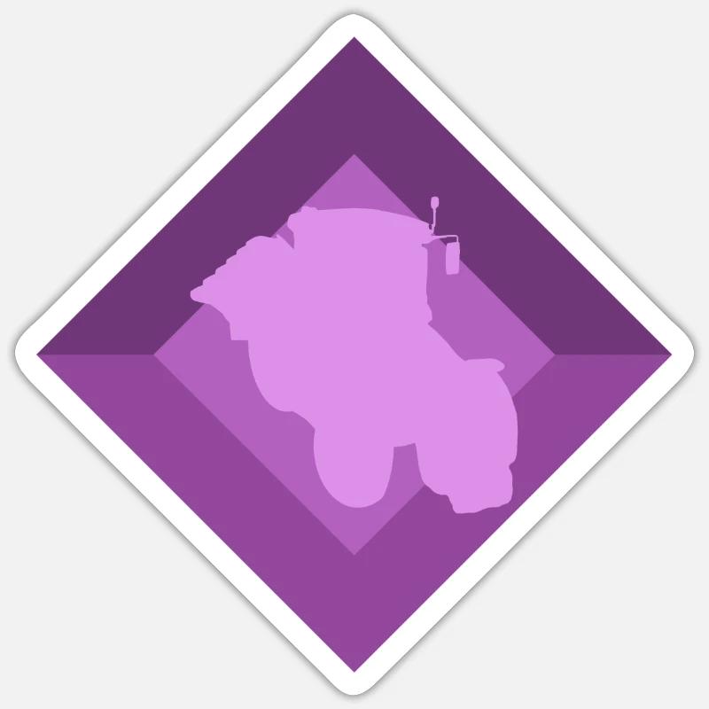 Sticker size S (10 x 10 cm) - 