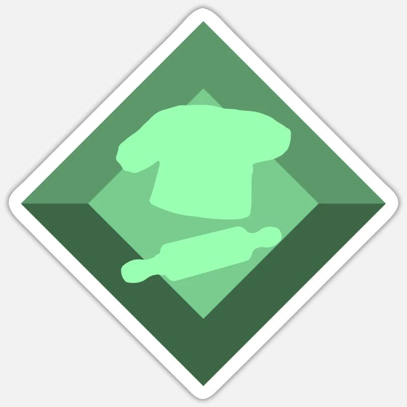 Sticker Größe S (10 x 10 cm) - 