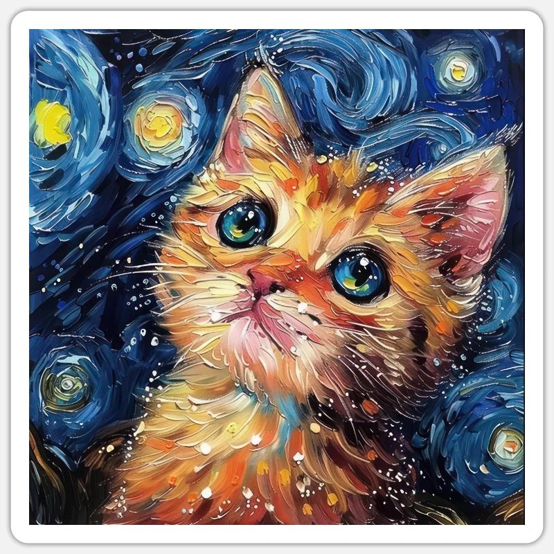 Sticker taille S (10 x 10 cm) - 
