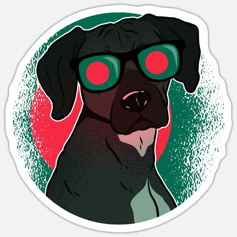 Sticker Größe S (10 x 10 cm) - 