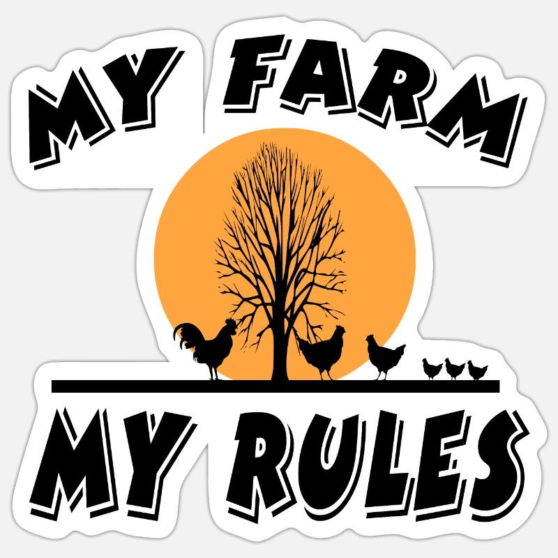 Sticker taille S (10 x 10 cm) - 