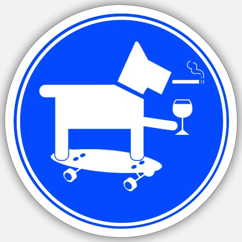 Sticker size S (10 x 10 cm) - 