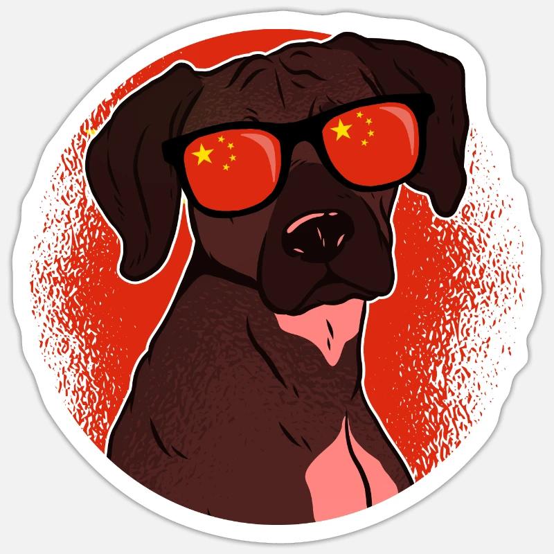 Sticker Größe S (10 x 10 cm) - 
