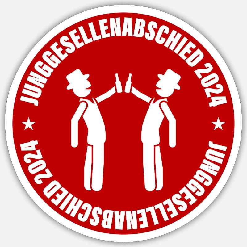 Sticker Größe S (10 x 10 cm) - 