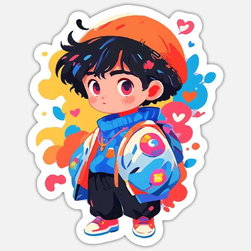 Sticker taille S (10 x 10 cm) - 