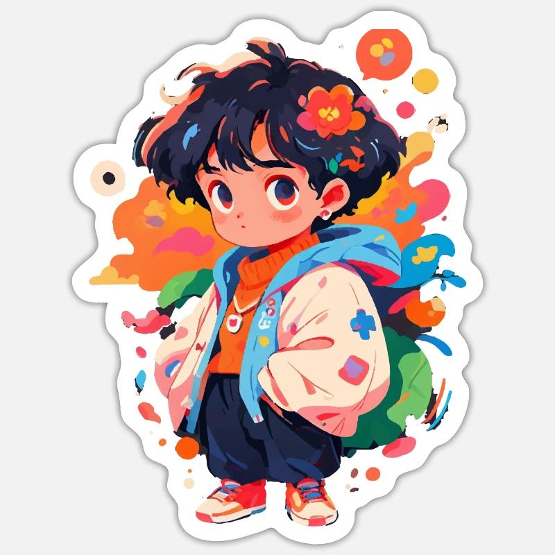 Sticker taille S (10 x 10 cm) - 