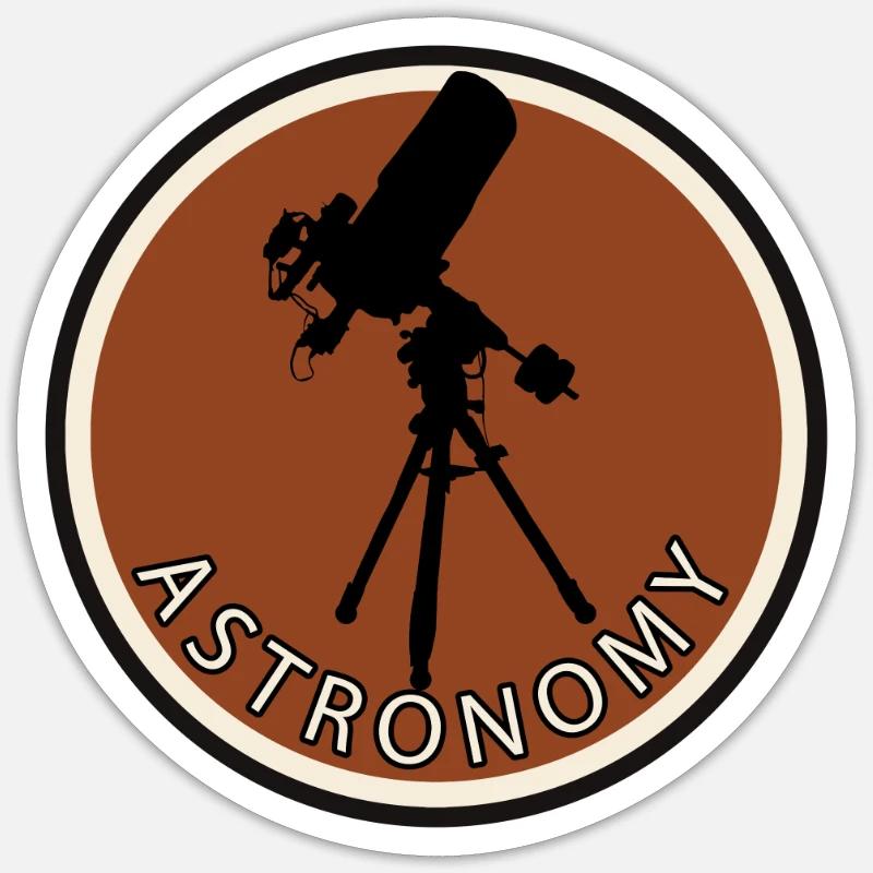 Physicist Astronomy Sticker size S (10 x 10 cm)