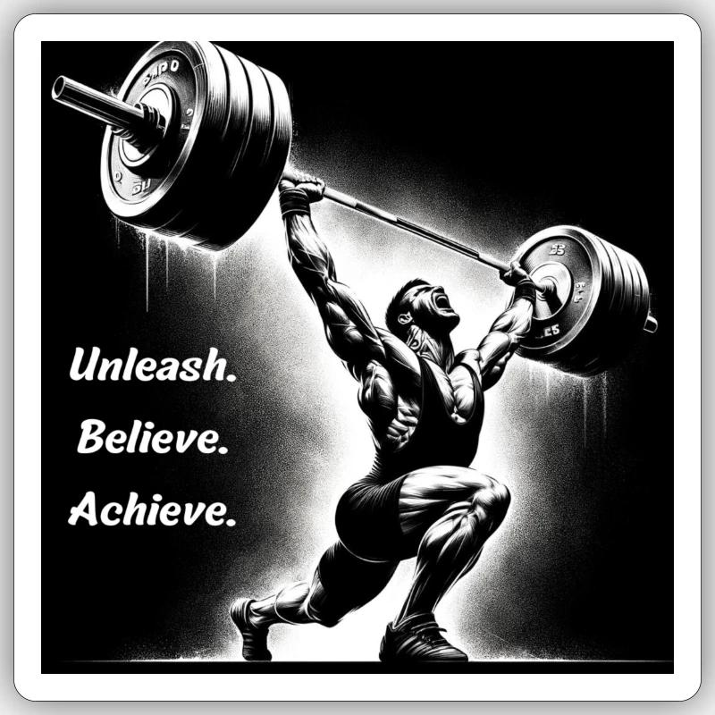 Strength Unleashed Sticker Größe S (10 x 10 cm)