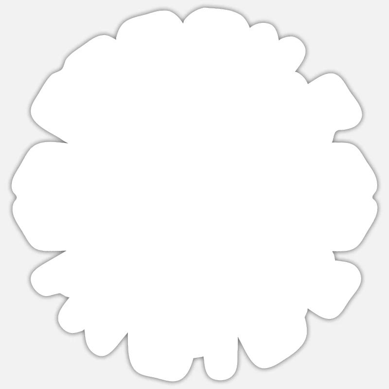Frogile Inside - Sticker size S (10 x 10 cm) - white matte
