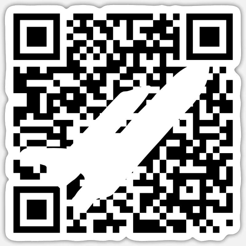 Aerospace Engineering Airplane Flyer Sticker size S (10 x 10 cm)