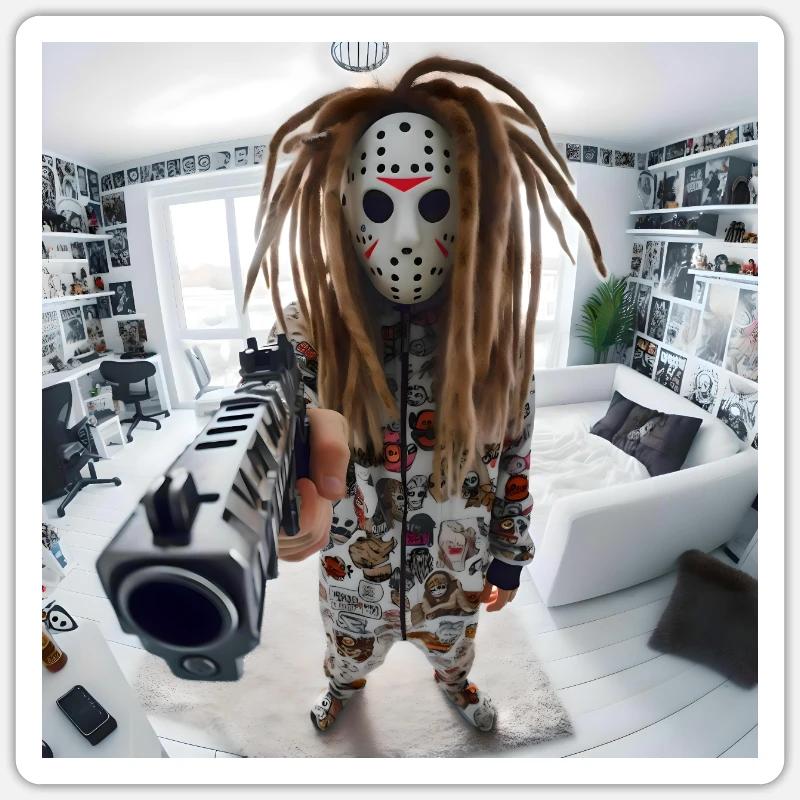 Sticker Größe S (10 x 10 cm) - 