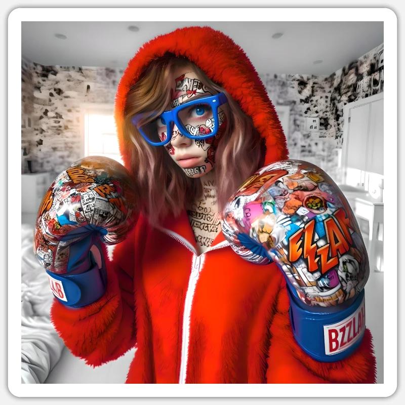 Sticker Größe S (10 x 10 cm) - 