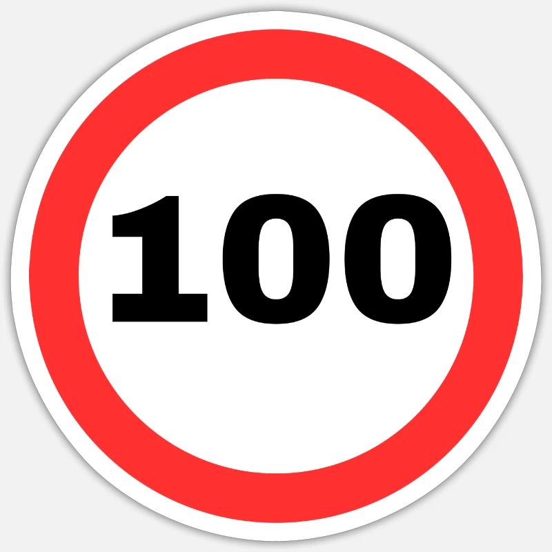 Sticker Größe S (10 x 10 cm) - 