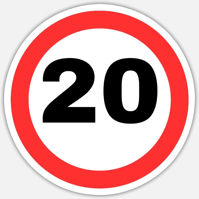 Sticker Größe S (10 x 10 cm) - 