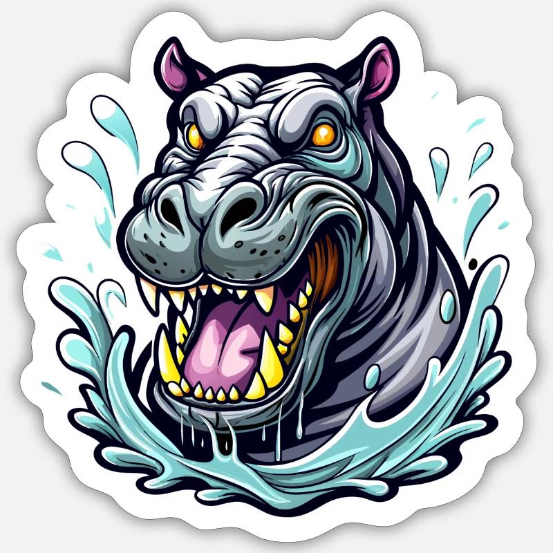 Sticker Größe S (10 x 10 cm) - 
