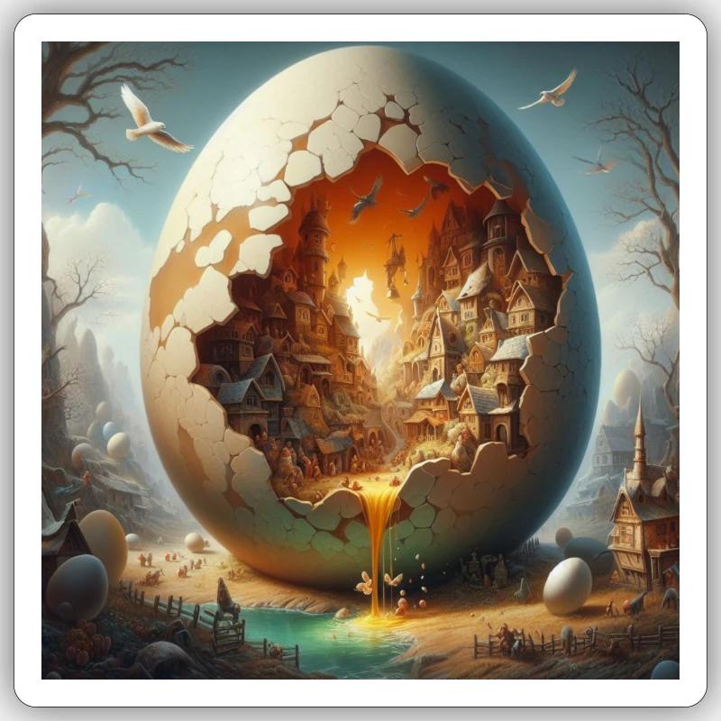 Sticker size S (10 x 10 cm) - 