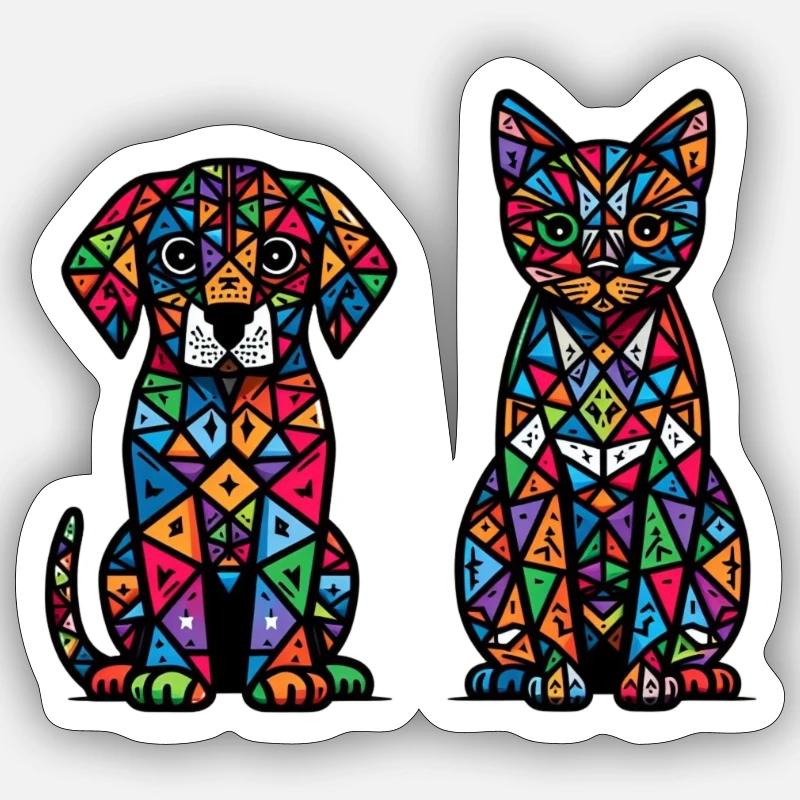 Sticker formato S (10 x 10 cm) - 