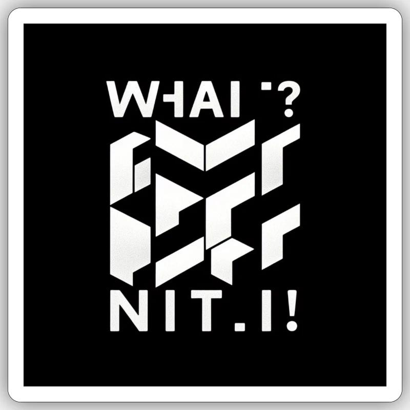 Sticker size S (10 x 10 cm) - 