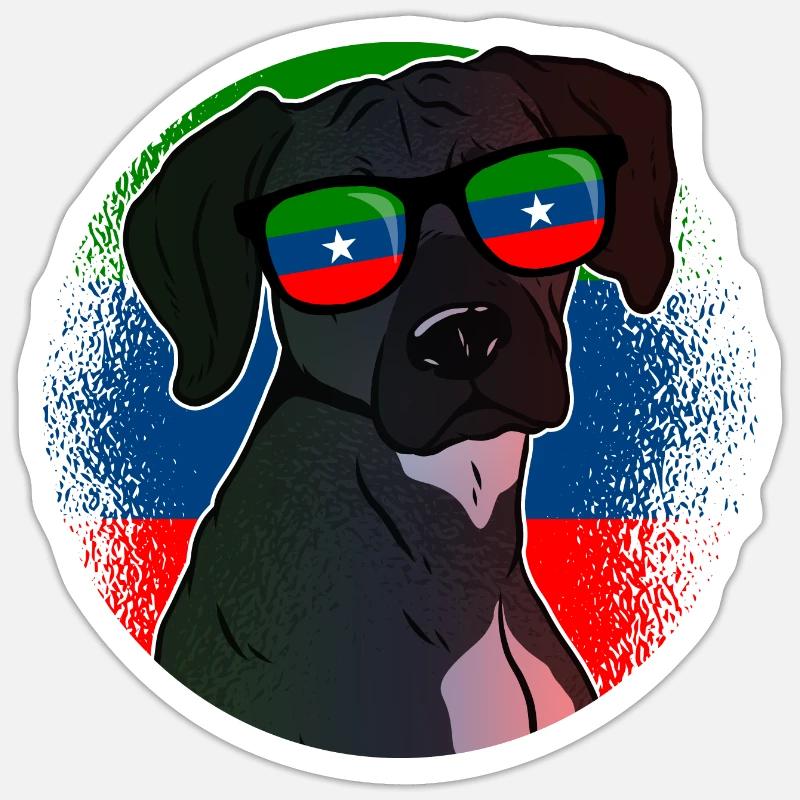 Ogaden - Sticker taille S (10 x 10 cm) - blanc mat