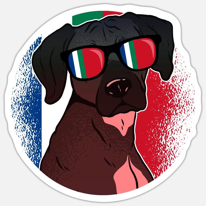 Maluku du Sud - Sticker taille S (10 x 10 cm) - blanc mat