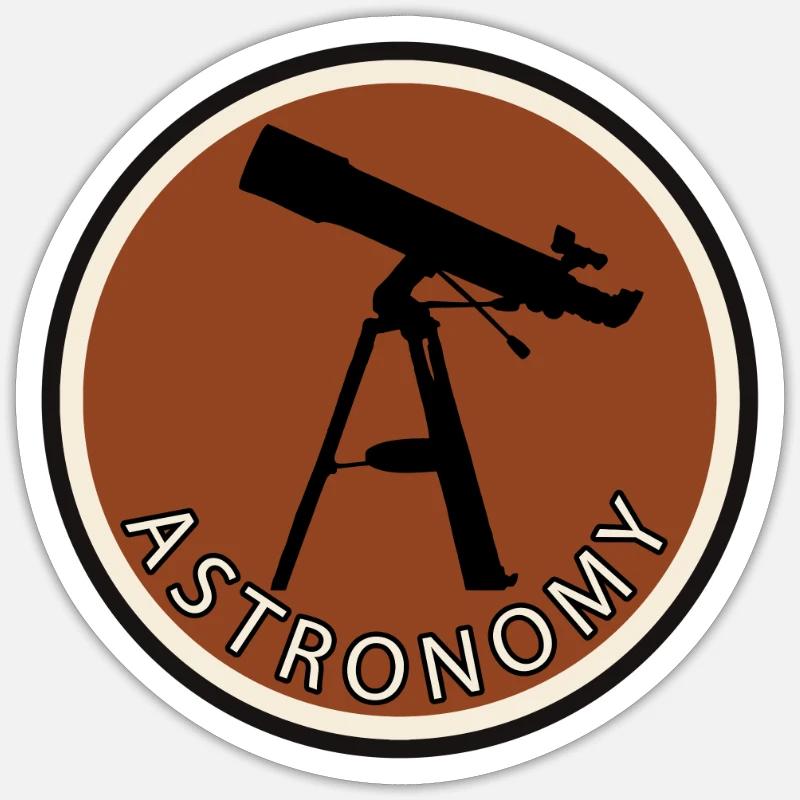 astrophysics celestial bodies physicists Sticker size S (10 x 10 cm)