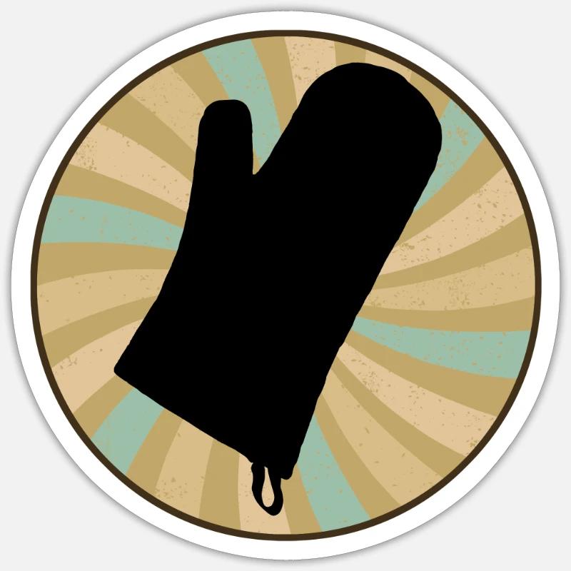 Baking Backwaren Sticker Größe S (10 x 10 cm)