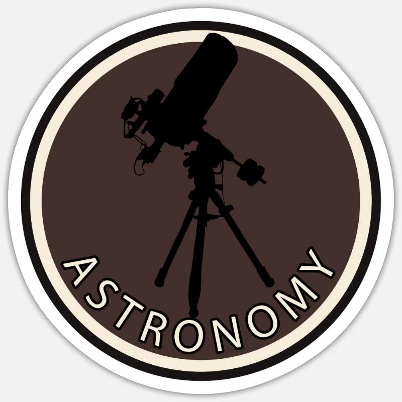 Astrophysics Physicist Astronomy Sticker size S (10 x 10 cm)