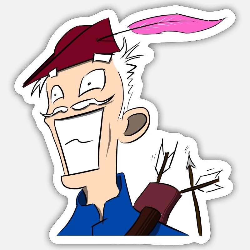 Sticker taille S (10 x 10 cm) - 