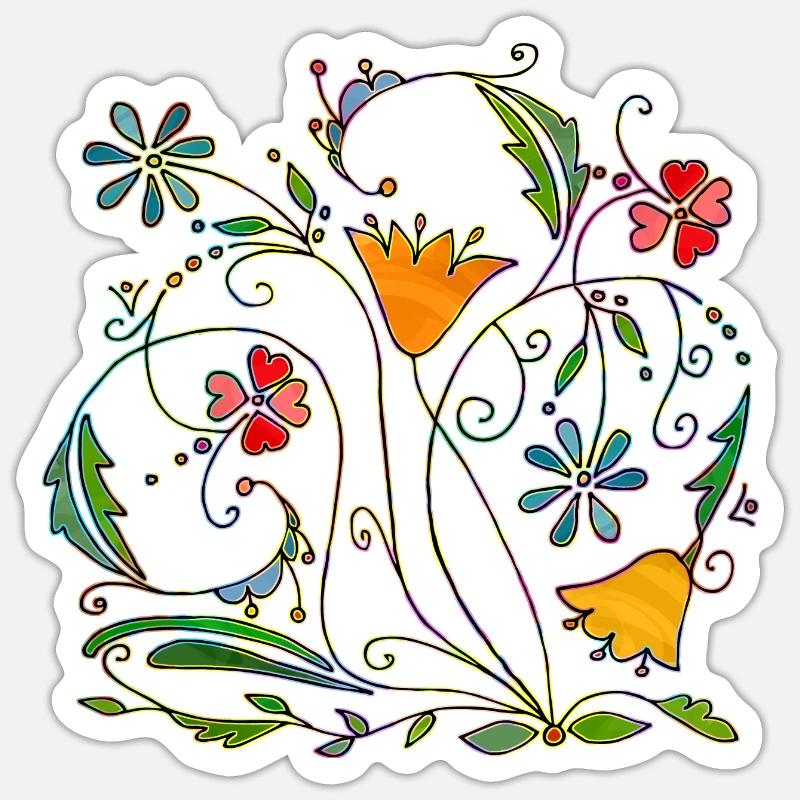 Sticker Größe S (10 x 10 cm) - 