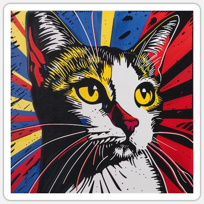 Sticker Größe S (10 x 10 cm) - 