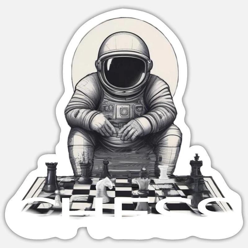 Chess Sticker size S (10 x 10 cm)