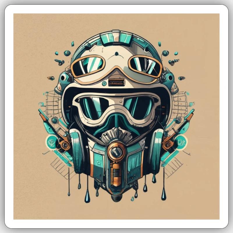 Sticker Größe S (10 x 10 cm) - 