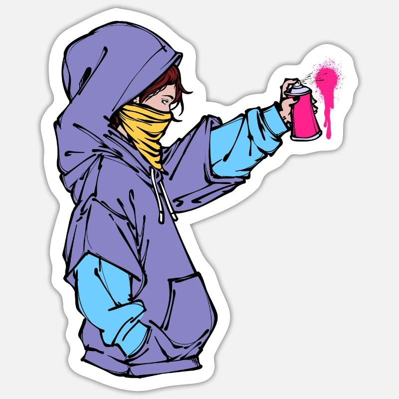 Sticker Größe S (10 x 10 cm) - 