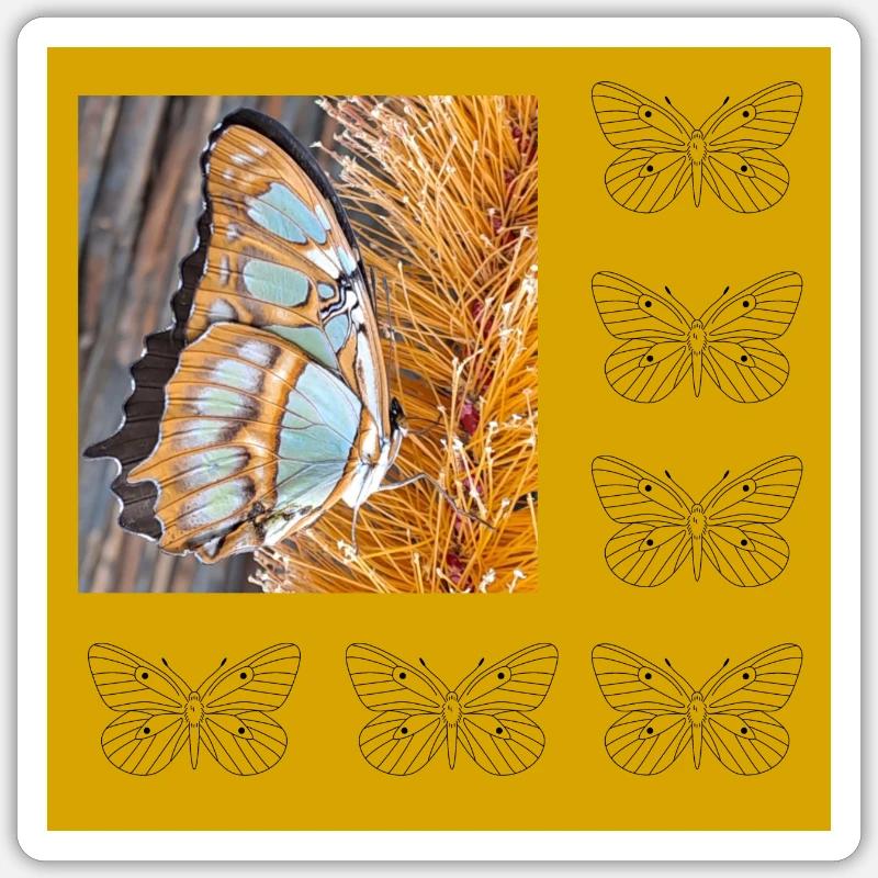 Sticker Größe S (10 x 10 cm) - 
