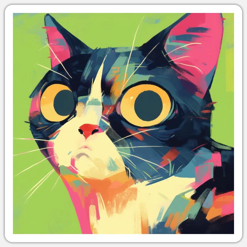 Sticker Größe S (10 x 10 cm) - 