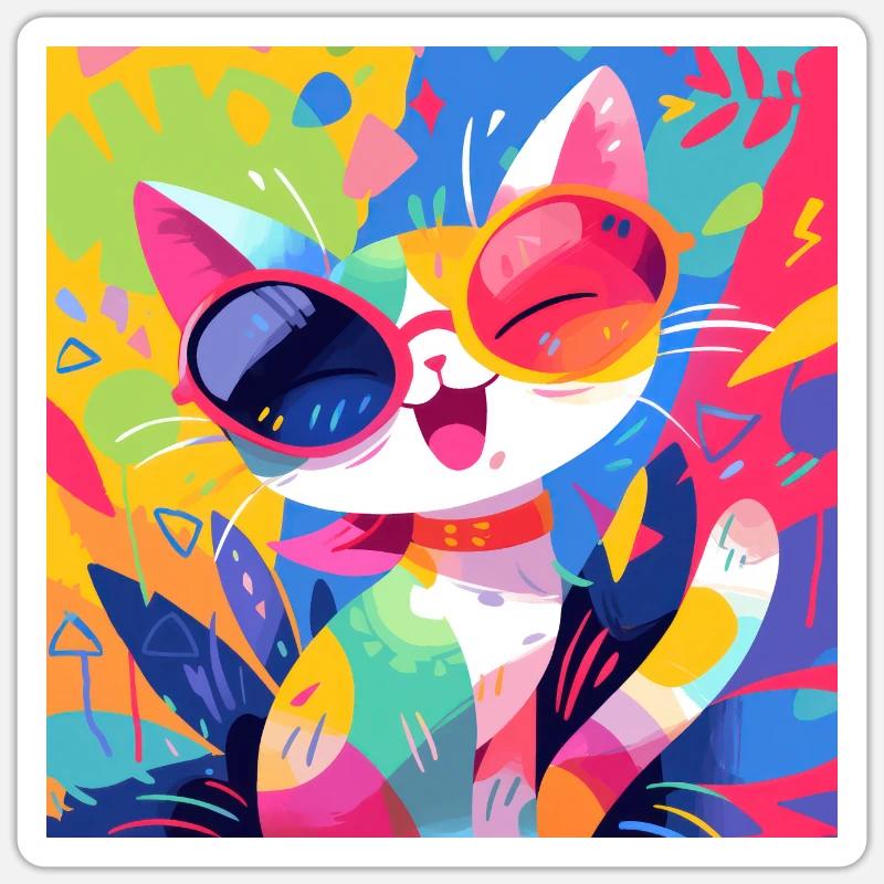 Sticker taille S (10 x 10 cm) - 