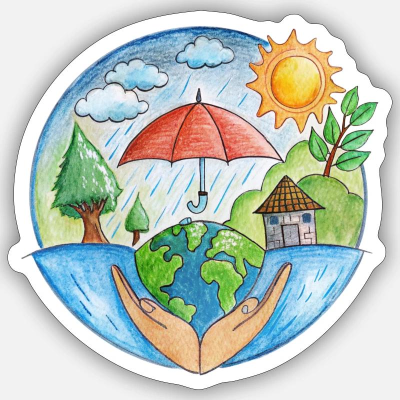 Sticker taille S (10 x 10 cm) - 