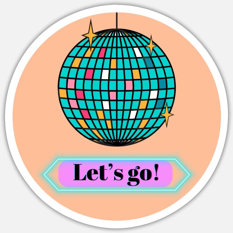 Sticker taille S (10 x 10 cm) - 