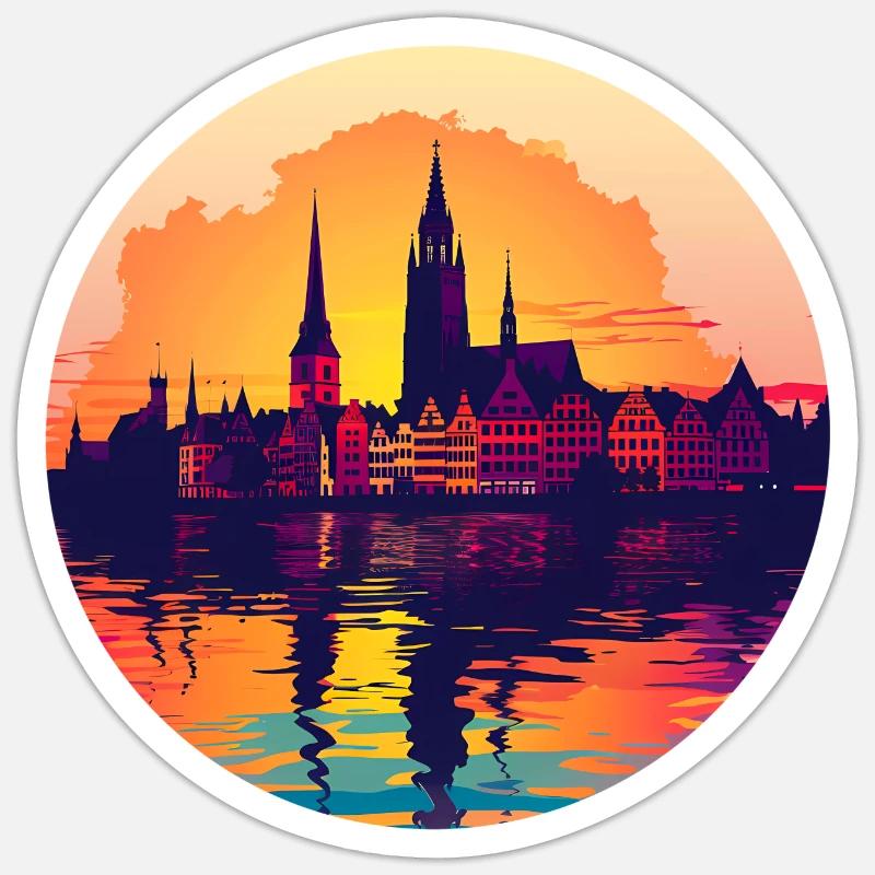 Sticker Größe S (10 x 10 cm) - 