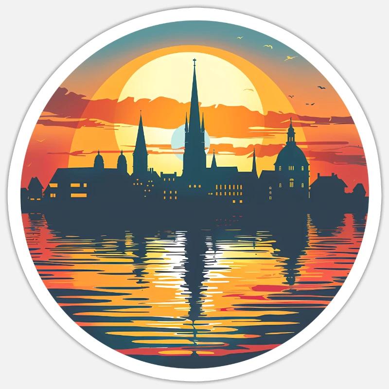 Sticker Größe S (10 x 10 cm) - 
