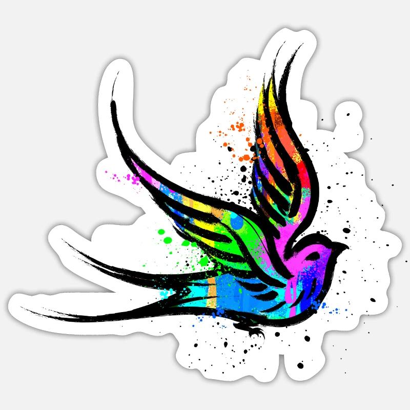 Sticker Größe S (10 x 10 cm) - 